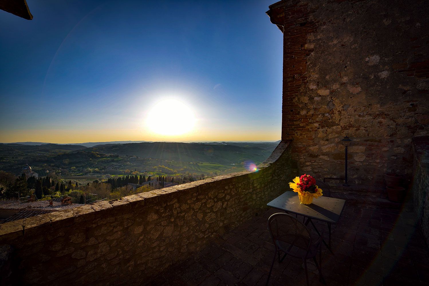 Outside of the B&B "Camere Bellavista"