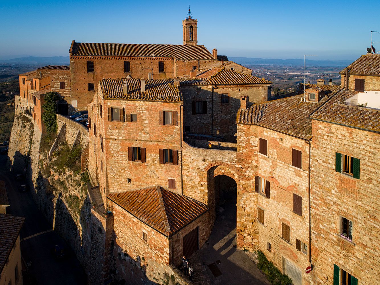 Aereal of the B&B "Camere Bellavista"