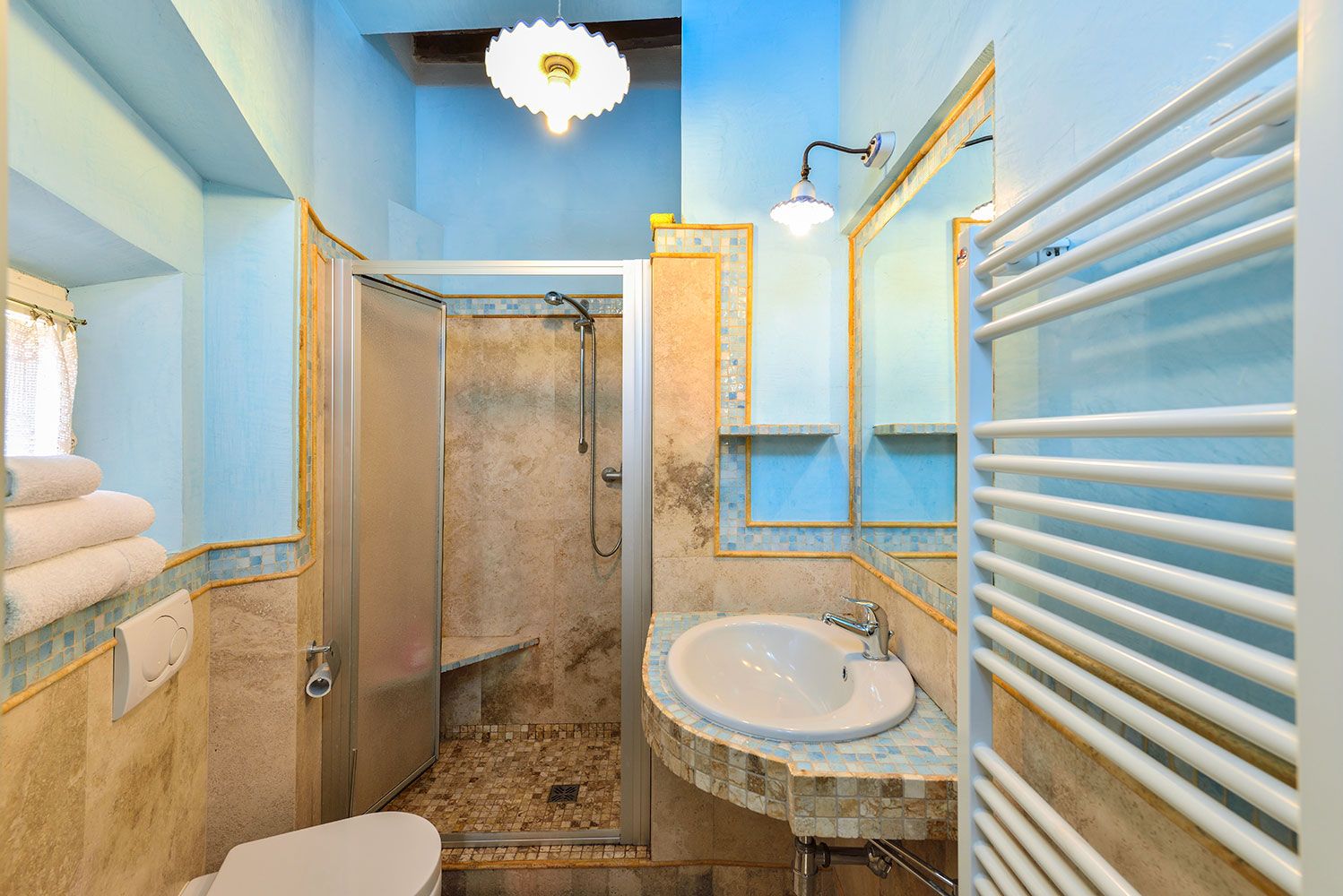 Bathroom of the B&B "Camere Bellavista"