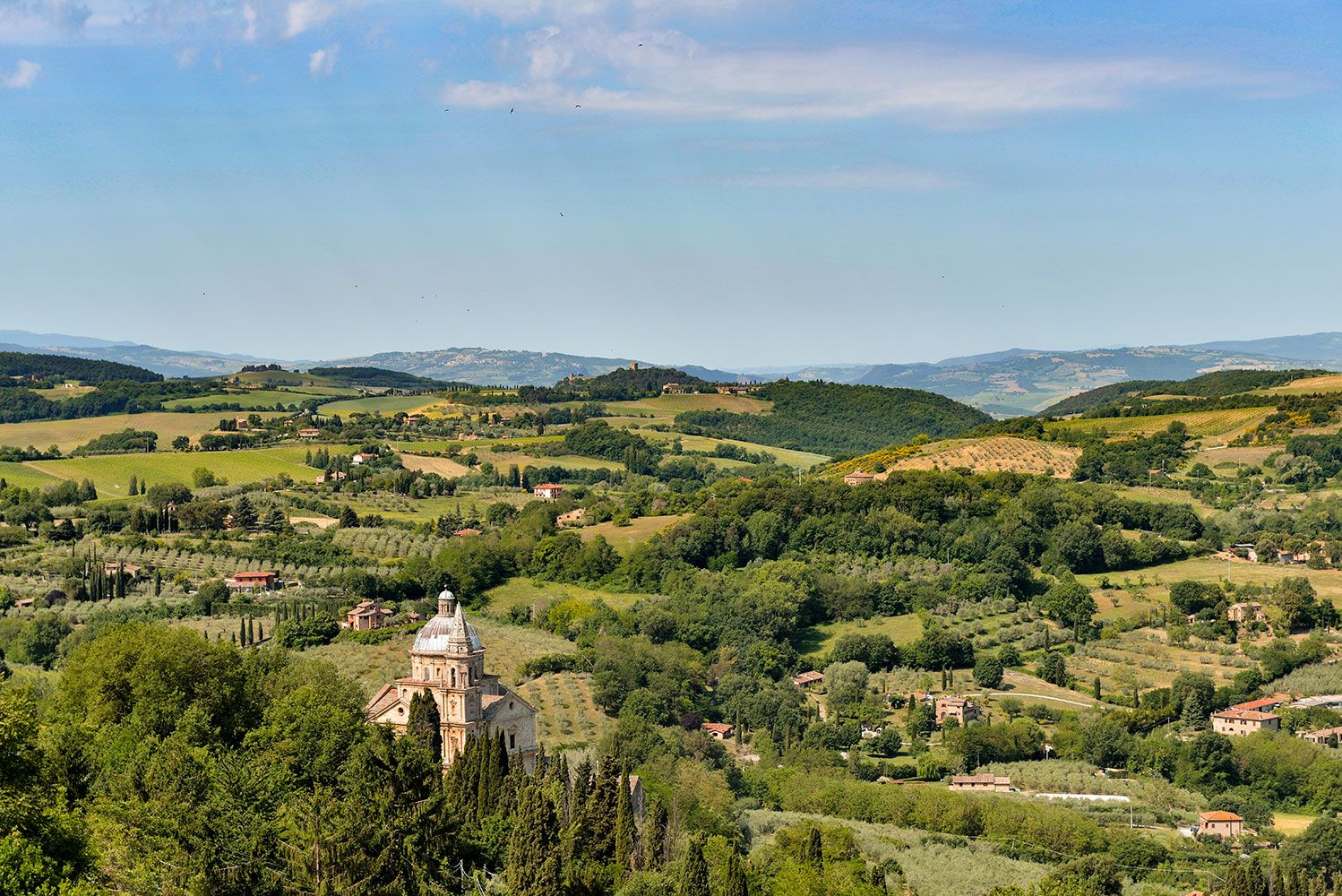 Aereal of the B&B "Camere Bellavista"