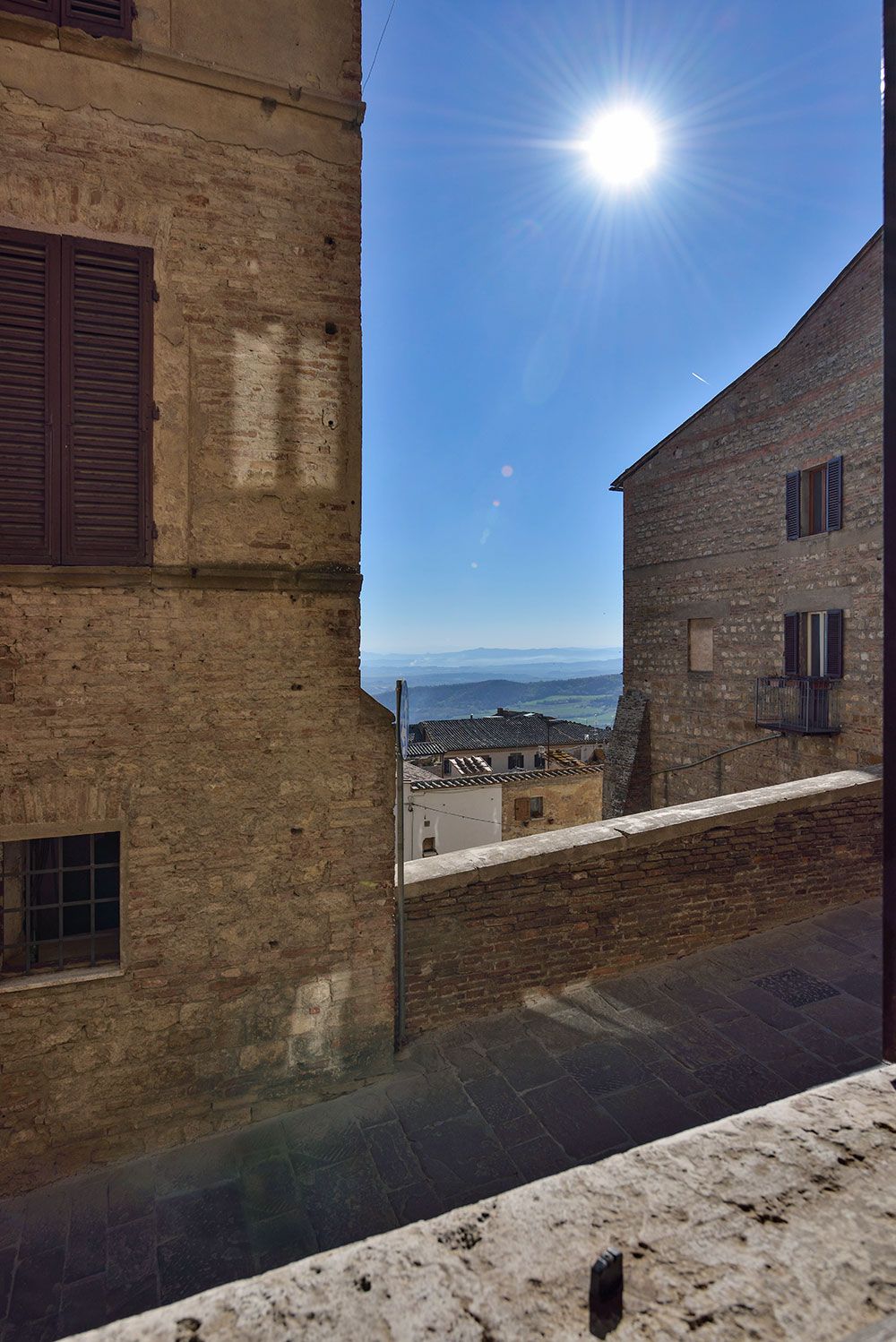 Outside of the B&B "Camere Bellavista"