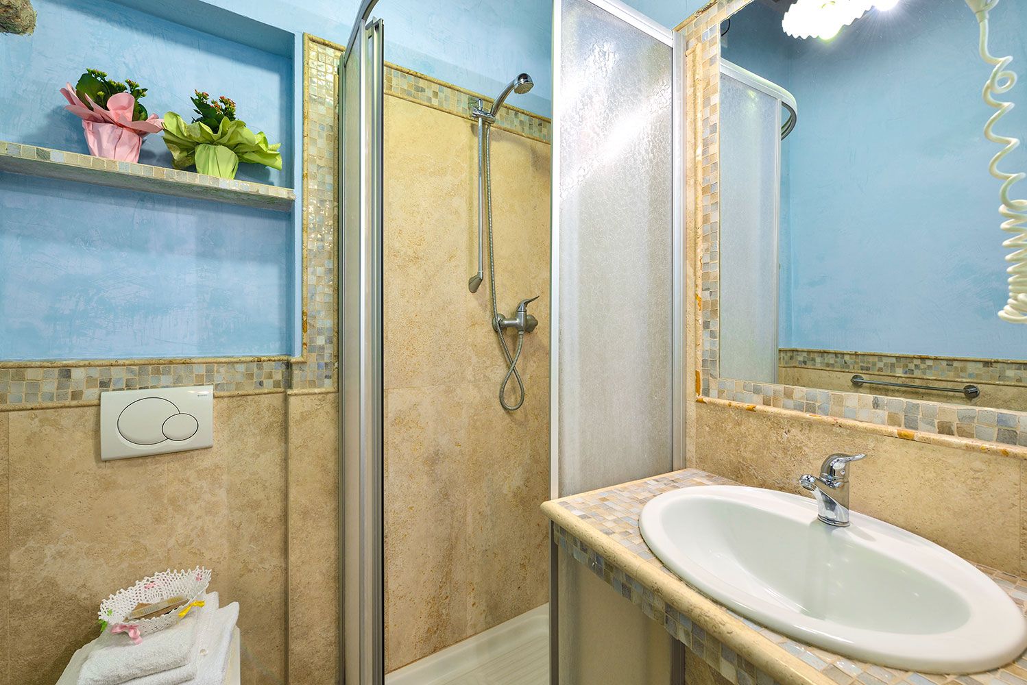 Bathroom of the B&B "Camere Bellavista"