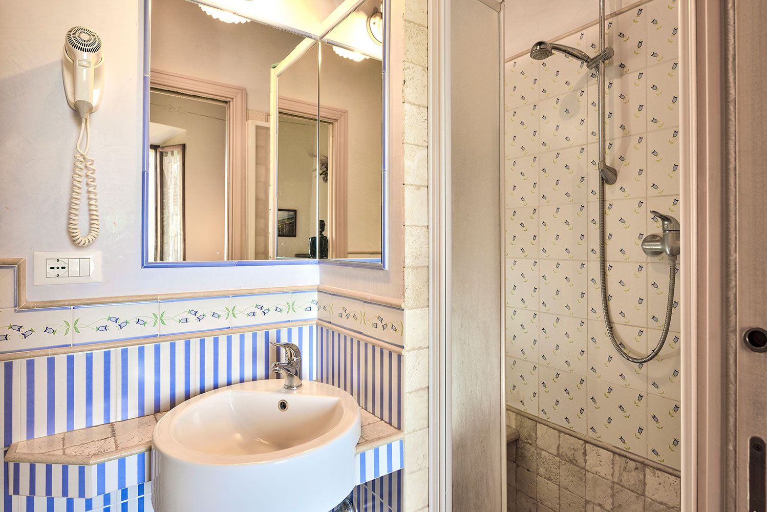 Bathroom of the B&B "Camere Bellavista"