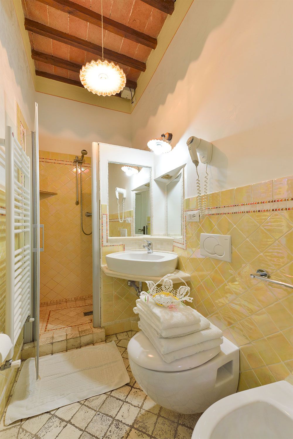 Bathroom of the B&B "Camere Bellavista"